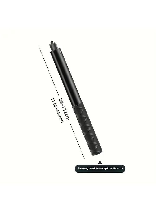 Motorcycle Bracket Double Head Clamp With 47.24 Inch Selfie Stick For Sports Camera X4 X3 - Image 5
